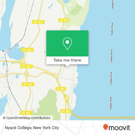 Nyack College map