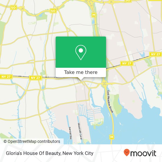 Gloria's House Of Beauty map