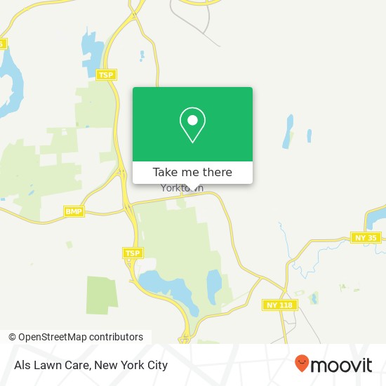 Als Lawn Care map