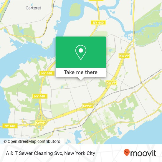 Mapa de A & T Sewer Cleaning Svc