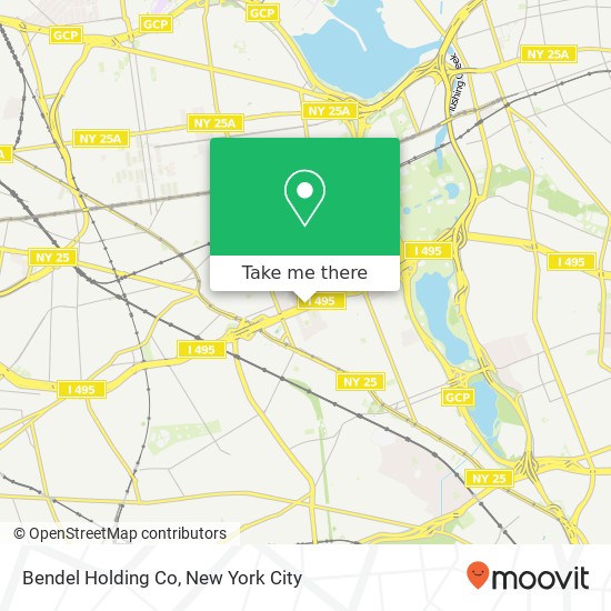 Bendel Holding Co map