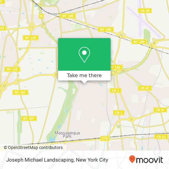 Mapa de Joseph Michael Landscaping