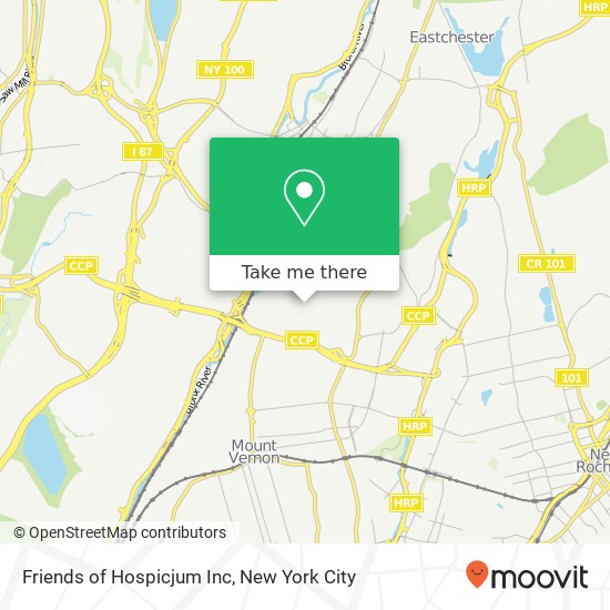 Friends of Hospicjum Inc map