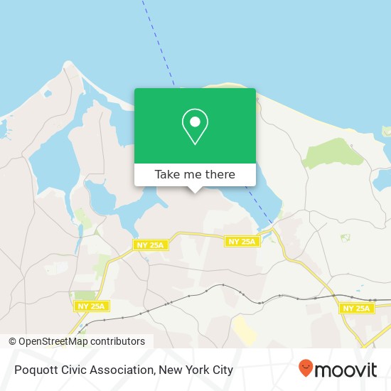 Mapa de Poquott Civic Association