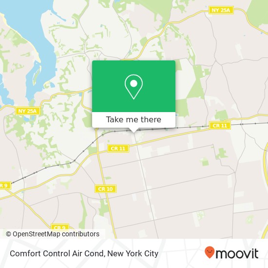 Comfort Control Air Cond map