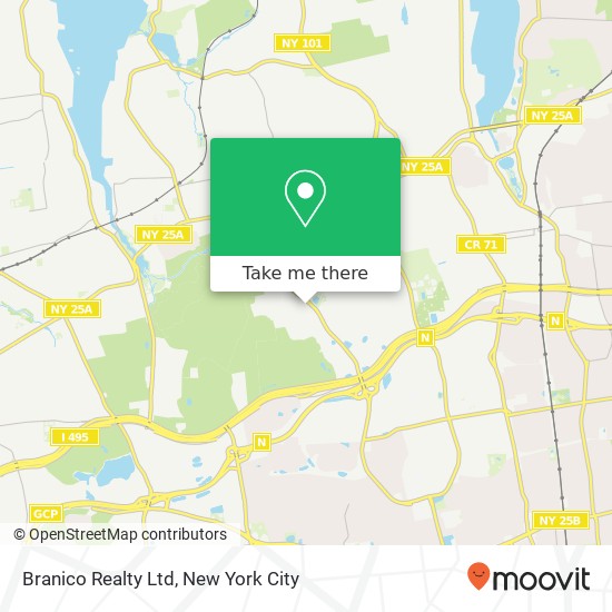 Branico Realty Ltd map