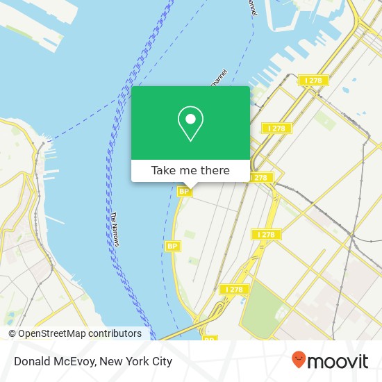 Donald McEvoy map