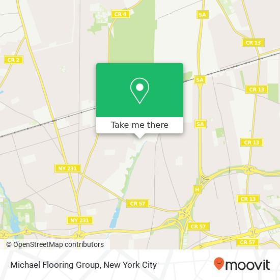 Michael Flooring Group map