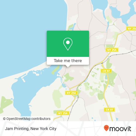 Jam Printing map