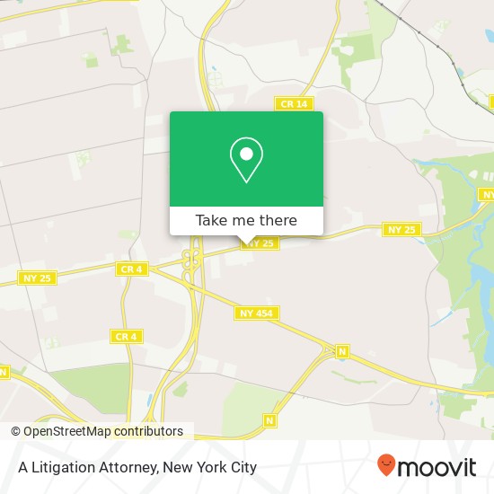 Mapa de A Litigation Attorney