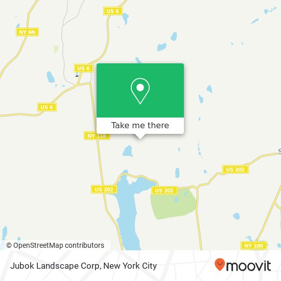Mapa de Jubok Landscape Corp