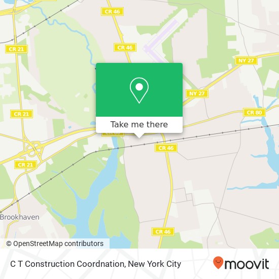 C T Construction Coordnation map