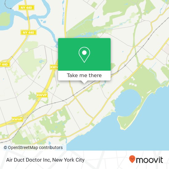 Mapa de Air Duct Doctor Inc