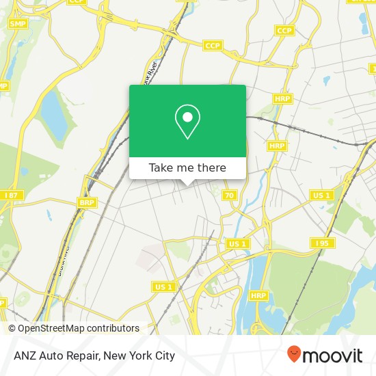 ANZ Auto Repair map