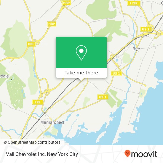 Mapa de Vail Chevrolet Inc