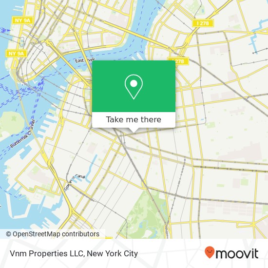 Vnm Properties LLC map