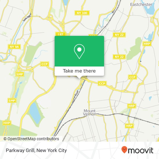 Mapa de Parkway Grill