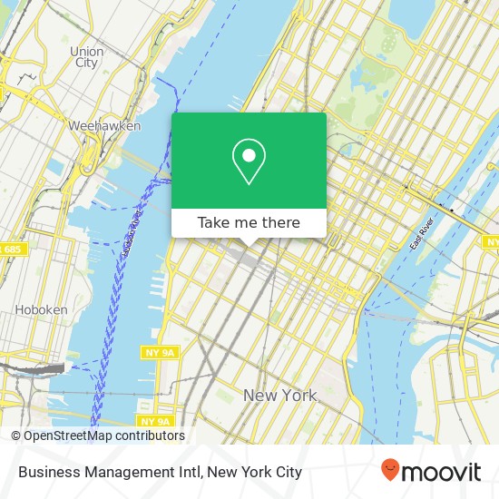 Business Management Intl map