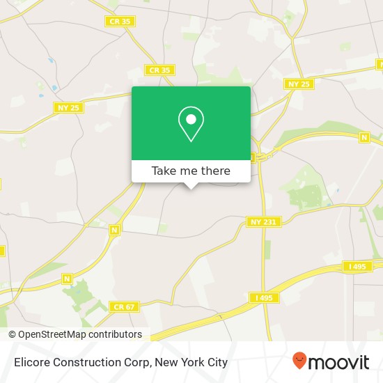 Mapa de Elicore Construction Corp