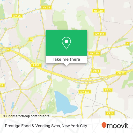 Mapa de Prestige Food & Vending Svcs