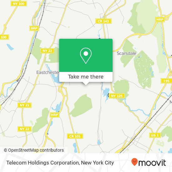 Telecom Holdings Corporation map