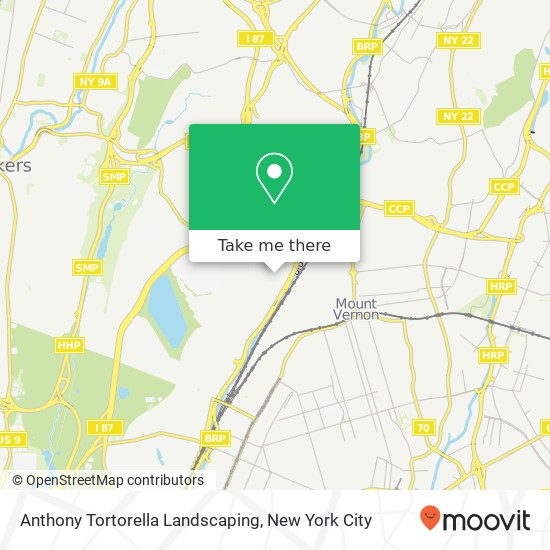 Anthony Tortorella Landscaping map