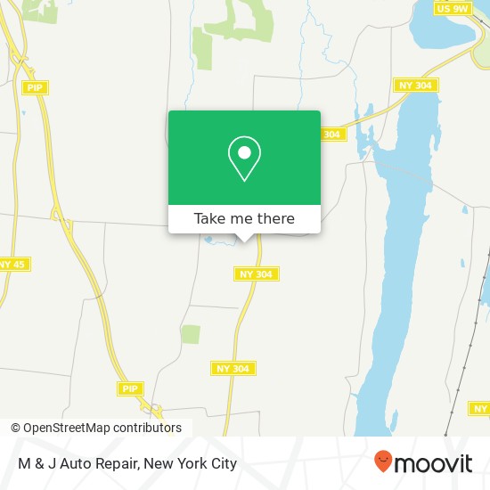 Mapa de M & J Auto Repair