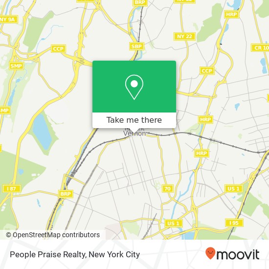 People Praise Realty map