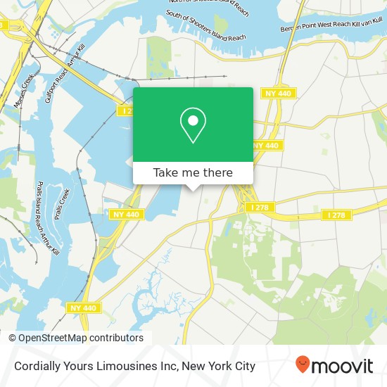 Cordially Yours Limousines Inc map