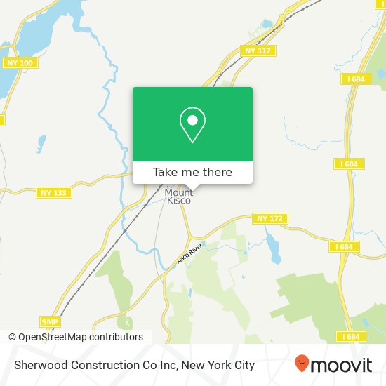 Mapa de Sherwood Construction Co Inc