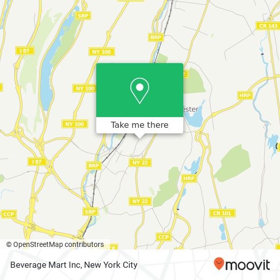 Mapa de Beverage Mart Inc