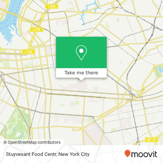 Mapa de Stuyvesant Food Centr