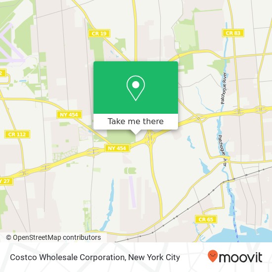 Costco Wholesale Corporation map