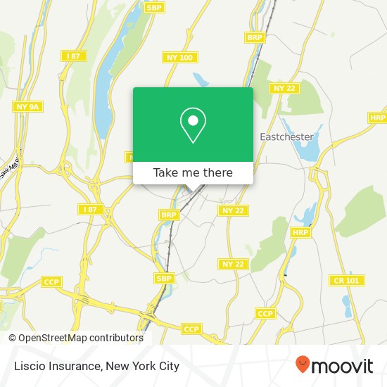 Liscio Insurance map