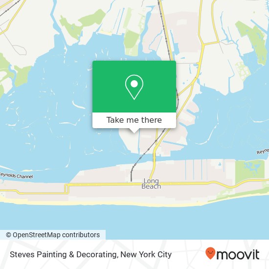 Mapa de Steves Painting & Decorating