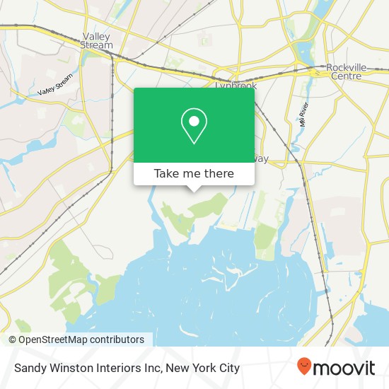 Sandy Winston Interiors Inc map