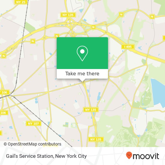 Gail's Service Station map