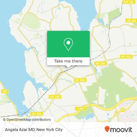 Angela Azar MD map