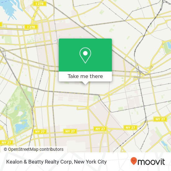 Mapa de Kealon & Beatty Realty Corp