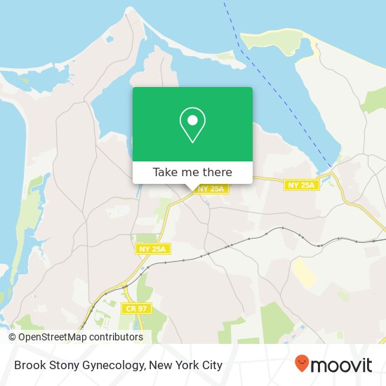 Brook Stony Gynecology map
