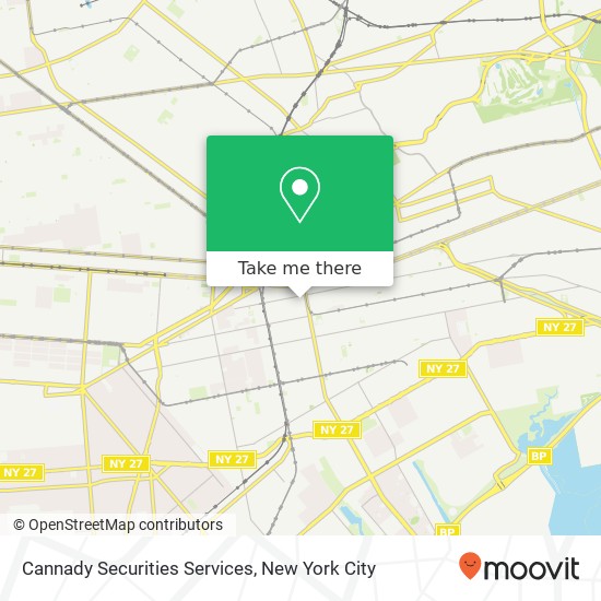 Cannady Securities Services map