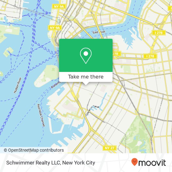 Mapa de Schwimmer Realty LLC