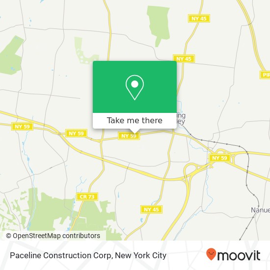 Mapa de Paceline Construction Corp