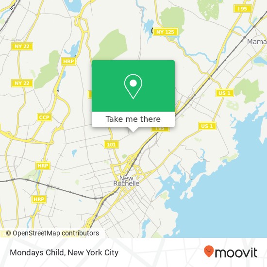 Mondays Child map