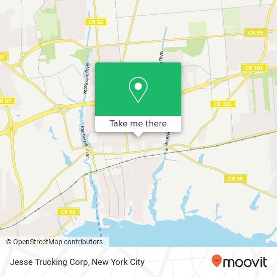 Mapa de Jesse Trucking Corp