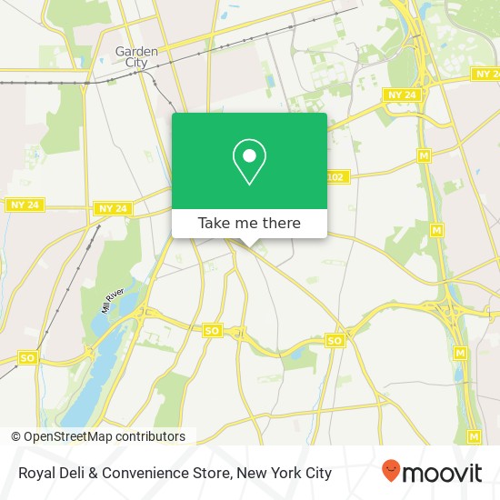 Mapa de Royal Deli & Convenience Store