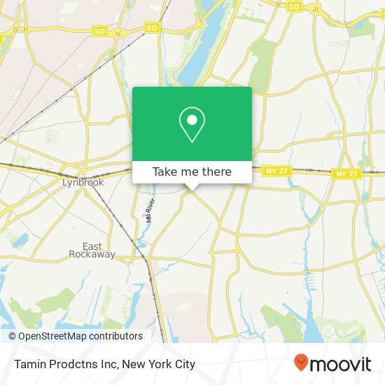 Tamin Prodctns Inc map