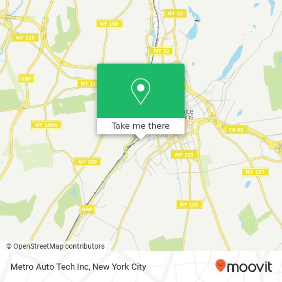 Metro Auto Tech Inc map