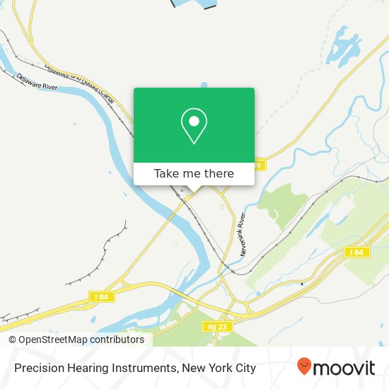 Mapa de Precision Hearing Instruments