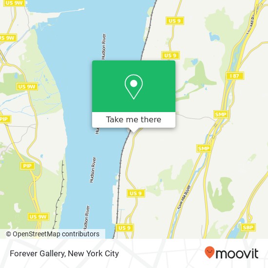 Forever Gallery map